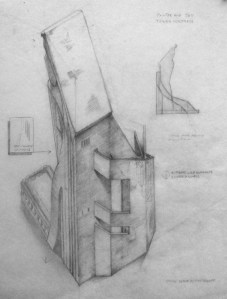 Fortress Tower Back View